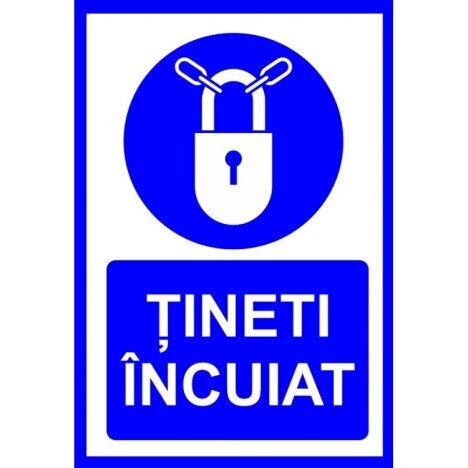 Placuta tineti incuiat